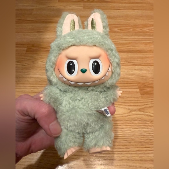 Exciting Macaron Labubu Plush Set - Sesame Bean, Green Grape and Toffee Bundle - Picture 3 of 4